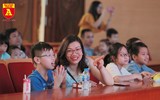 Tưng bừng ngày Quốc tế thiếu nhi 1-6 tại Công an Hà Nội